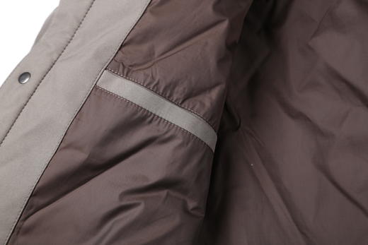 菱形棉服占姆士男士秋冬棉衣新款轻薄翻领休闲夹克外套商务保暖 商品图2