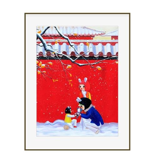 张戈《其乐龙龙》版画 商品图0