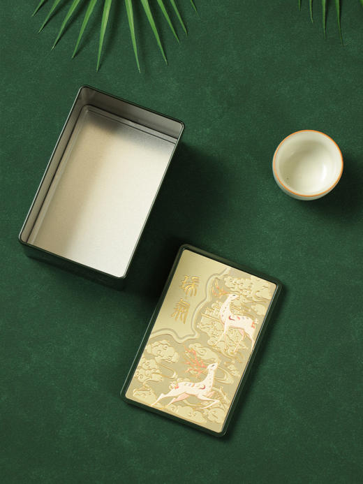 瑞气竹盒（合规版）【2方罐•绿】48元一套 /一件16套 商品图3