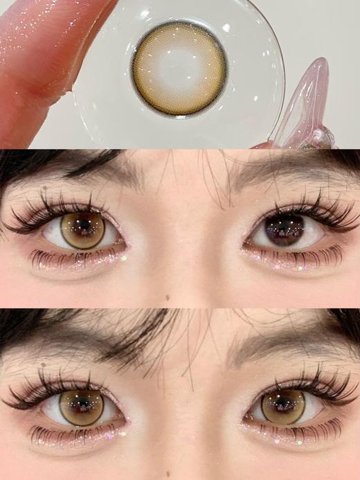 LASEECON 小灯泡 年抛 两片 14.2mm 参考着色 13.4mm 基弧 8.6 含水 38% 韩国进口 商品图1