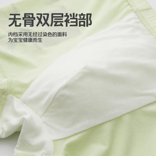 【团购价29.9】多多家儿童男童内裤2条装鸭子熊猫四角裤不夹PP中大童短裤平角裤9215 商品图3