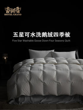 进博专享|五星可水洗鹅绒四季被+南法之梦白鹅绒冬被