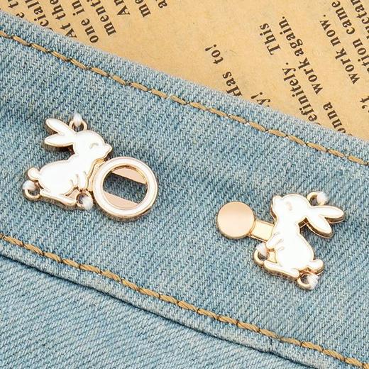 收腰扣裤腰收紧神器腰围松了大改小隐形扣牛仔裤对扣收裤腰调节扣 商品图8