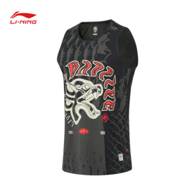 【M/XL断码】李宁反伍BADFIVE男子排湿速干宽松比赛上衣AAYU011【库存有限，如无货将做退款，介意慎拍！】