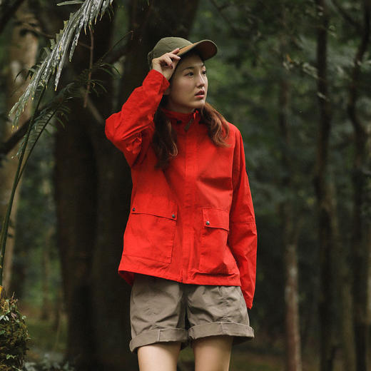 北极狐2024年春季新品女士户外防泼夹克HC-Lite防风外套08241250 商品图1