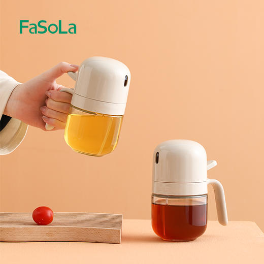 FaSoLa喷油壶雾化喷油瓶家用厨房专用喷雾式空气炸锅控油按压油壶 商品图6