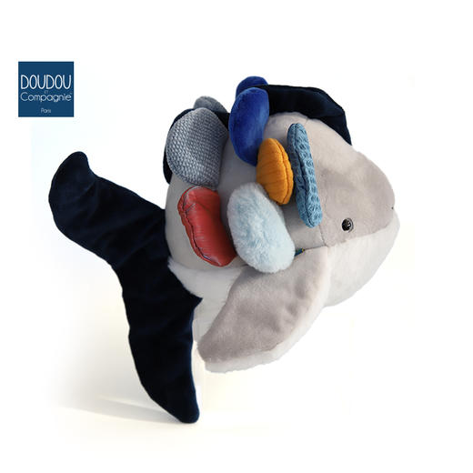 DOUDOU 彩虹鱼-30cmDOUCHO3034玩偶 商品图3