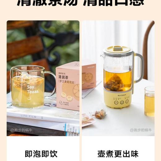 北鼎  罗汉果菊花茶  盒装/5g*7袋  35g 商品图3
