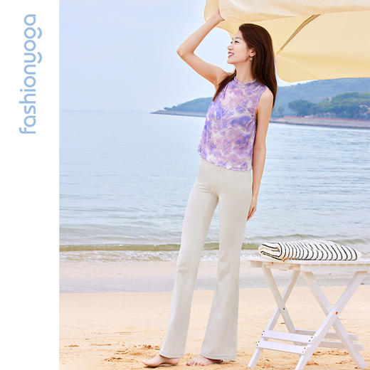 【特卖不退换】F14218水墨网纱背心外搭 商品图11