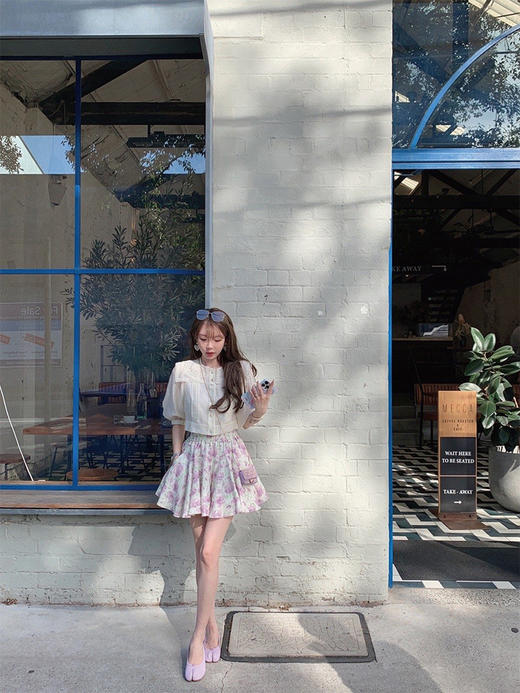 金蘑菇菇 poesie给朱丽叶的信/ 法式刺绣衬衫设计感小众别致上衣 商品图3