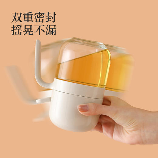 FaSoLa喷油壶雾化喷油瓶家用厨房专用喷雾式空气炸锅控油按压油壶 商品图4