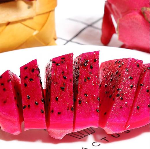 【买2斤送3斤共5斤 海南爆汁红心火龙果】爆汁红心火龙果 今年红红火火 健康有营养 5斤只需这个价？红肉秘宝 一吃一个不吱声-HLG01 商品图2