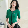 【优雅针织衫】2026春季新款时尚减龄气质修身显瘦上衣0133 商品缩略图4