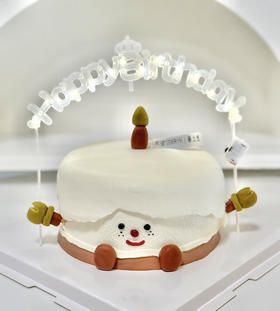 蜡烛蛋糕（翻糖款）