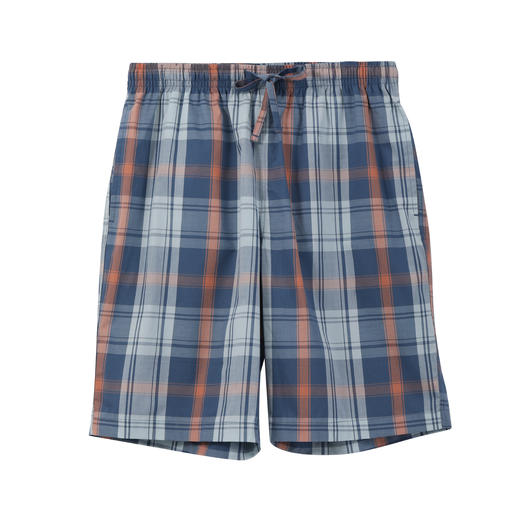 【全棉梭织】SCHIESSER德国舒雅家居服套装全棉梭织面料, 肌理细腻，柔软亲肤, 透气舒适，撞色格纹图案，经典时尚。39/22886H 商品图3