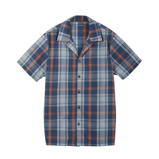 【全棉梭织】SCHIESSER德国舒雅家居服套装全棉梭织面料, 肌理细腻，柔软亲肤, 透气舒适，撞色格纹图案，经典时尚。39/22886H 商品图2