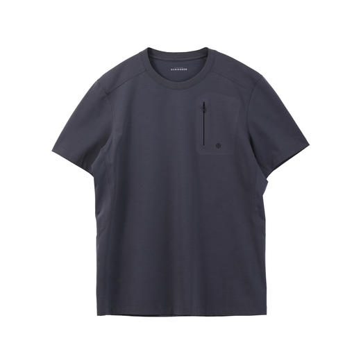 【80S棉蚕丝混纺】SCHIESSER铂雅男士时尚外传圆领短袖上衣99/22799U 商品图2