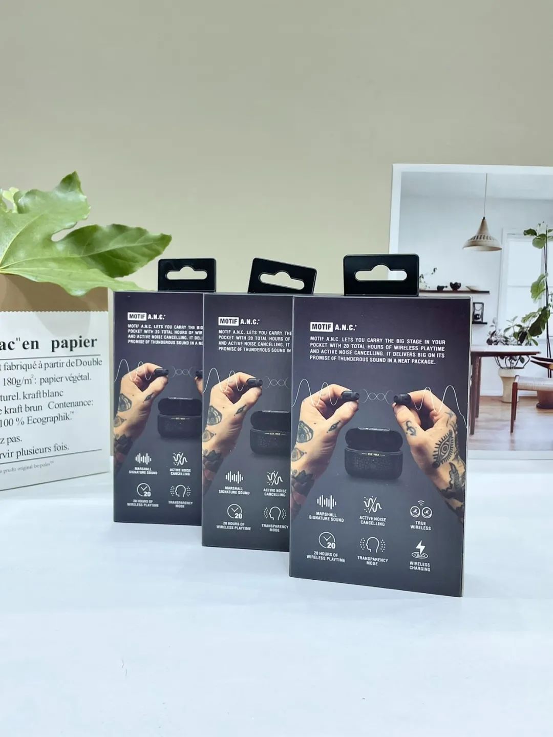 马歇尔MOTIF ANC主动降噪蓝牙耳机