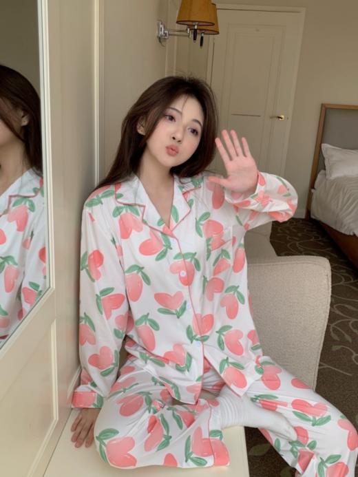 💓【2024新款减龄仙女家居服套装】 🌟1.舒适透气🌸 触感妙赞 🌟2.春款新品居家服套装🌞 美观实用性都具备 🌟 商品图2