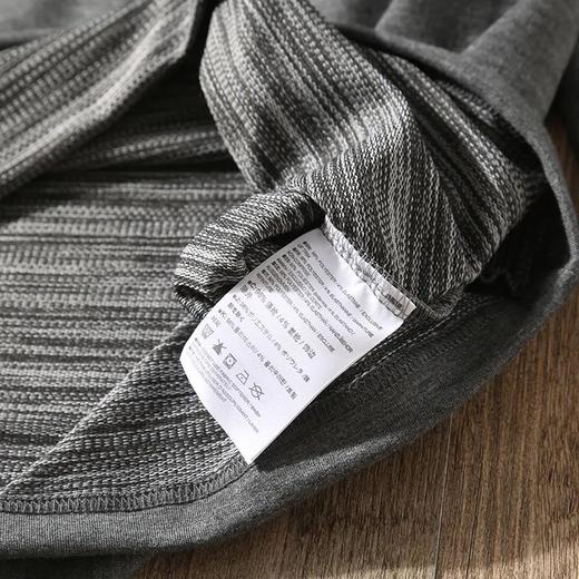 户外男士拉链翻领运动抗菌透气春秋长袖 商品图3