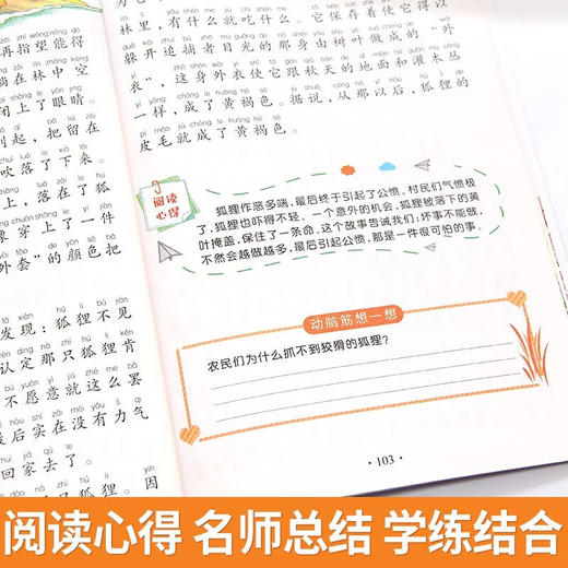 新太阳鸟课外大阅读系列 注音彩绘版 动物故事 商品图2