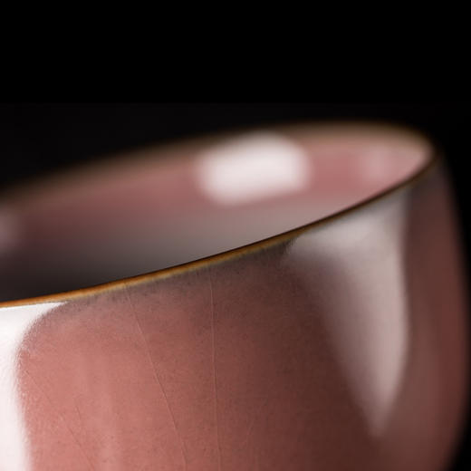 问鼎汝瓷精工款敦善杯 景德镇茶杯陶瓷主人杯品杯 商品图3