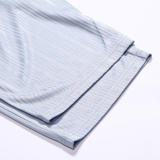 都市丽人眯雅佳生活家居春夏睡衣男女童牛奶丝抽条家居服薄款中袖七分裤童装棉质套装JH41A1 商品图11