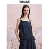 VIMAGE纬漫纪2024夏季新款纯色百搭显瘦吊带背心小上衣V2113708 商品缩略图2