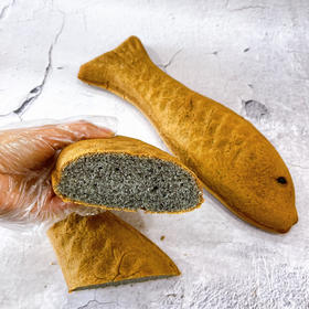 黑米杂粮蛋糕鱼（低糖）