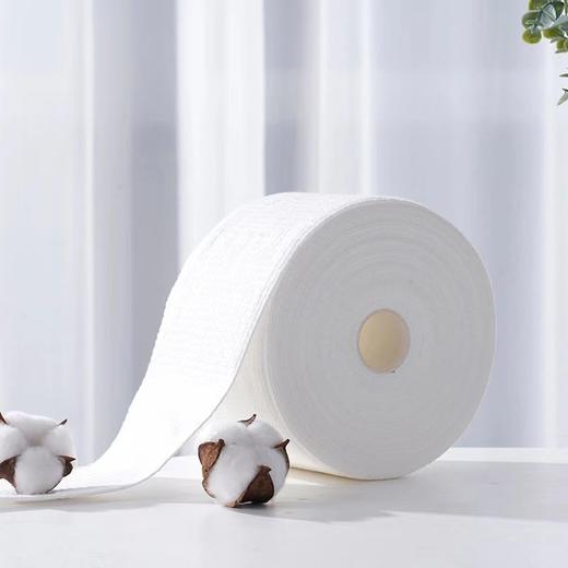尔木萄卷筒洗脸巾一次性抽取式加厚棉柔洁面巾擦脸 心选到家 商品图3