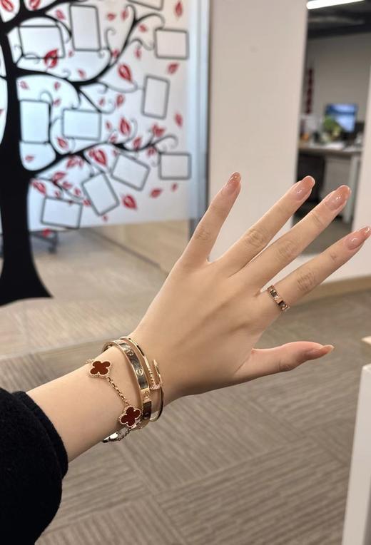 宏运五花四叶草手链 四叶草鸿运项链 耳钉  商品图14