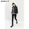 NEELLY纳俪立领短款羽绒服女年新款袖口抽绳防风保暖外套潮N23104L04406 商品缩略图1