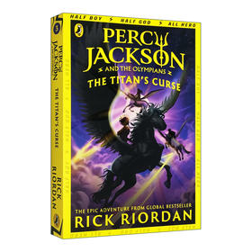 波西杰克逊与巨神之咒 英文原版小说 Percy Jackson and the Titan's Curse 青少年英语课外阅读书籍 英文版进口书