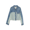 谜底拼接牛仔外套女2024春新款复古风特色大廓形牛仔服241MW0132 商品缩略图4