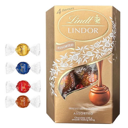 瑞士莲混合口味软心巧克力制品礼盒200g/045406 香浓幼滑奢想美味 商品图0