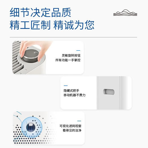 海尔（Haier） 空气净化器家用除甲醛除雾霾除烟除尘 紫外线除菌 氨基酸分解除醛 除TVOC 四色显示 KJ650F-H600AU1 商品图5