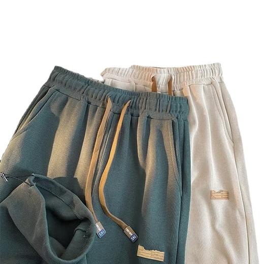 春季薄款【束脚运动裤女 直筒宽松阔腿裤子】休闲ins 小众抽绳束脚卫裤 商品图4