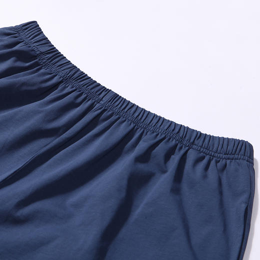 都市丽人都市锋尚生活家居春夏睡衣男天丝棉家居服薄款短袖短裤男士棉质套装FH42A7 商品图7