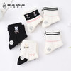 【42元5双，数量拍5】新款春夏秋款中筒袜ins潮外穿薄款棉夏季女士袜子WZM3458 商品缩略图5