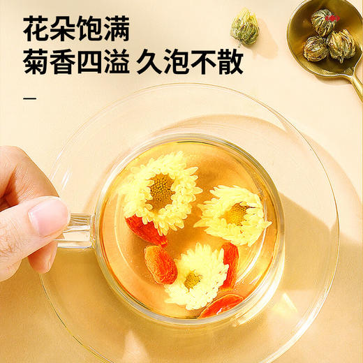 【正宗同仁堂品牌】北京同仁堂 青源堂 胎菊100克 浙江桐乡 人工采摘 花朵饱满 久泡不易散 拒绝熏硫 SY 商品图1