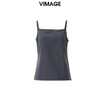 VIMAGE纬漫纪2024夏季新款纯色百搭显瘦吊带背心小上衣V2113708 商品缩略图5