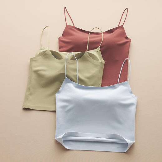 weyo超细女文胸吊带U型一字型短款美背背心裹胸X21102、X21105 商品图0