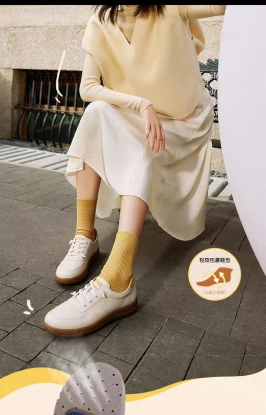 森达2024春季新款舒适柔软平底可可休闲鞋 商品图0