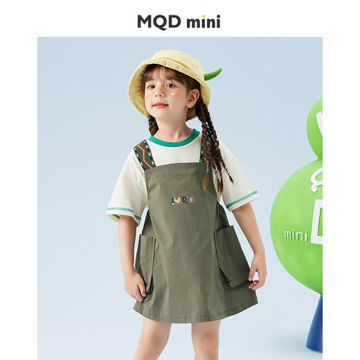 【90-140】【MQDmini】女童工装背带裙春夏裙子 商品图2