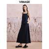 VIMAGE纬漫纪2024夏季新款纯色百搭显瘦吊带背心小上衣V2113708 商品缩略图1
