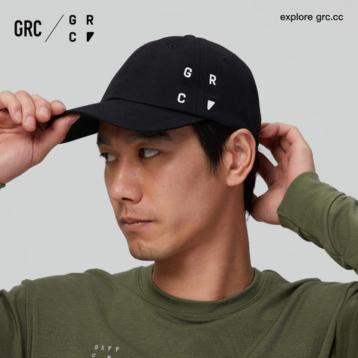 GRC桀骜无尽新款通勤休闲全棉纱卡透气运动鸭舌帽 男女同款棒球帽 商品图5