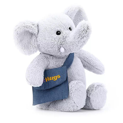 MCHugs  背包大象Ted 毛绒玩具可加热公仔小象玩偶娃娃薰衣草味礼物 商品图1