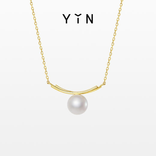 「荫」系列 守护珍珠项链 Akoya单珠 商品图0