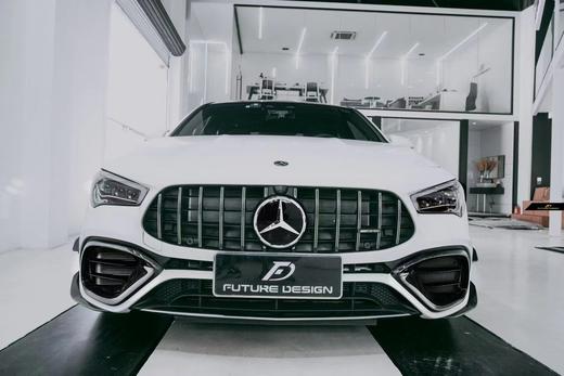 BENZ 奔驰 W18 CLA45 FD 高品质碳纤维原厂款风刀 商品图3