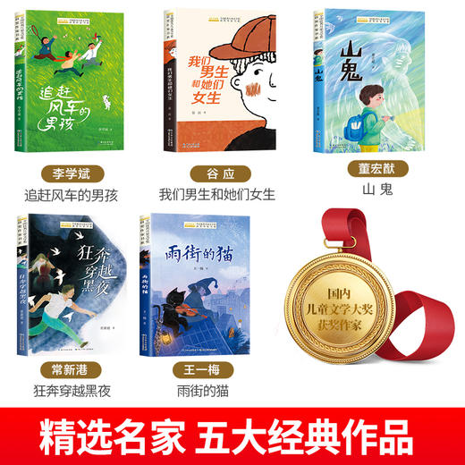 全国优秀儿童文学获奖作家书系 C版全5册 商品图3